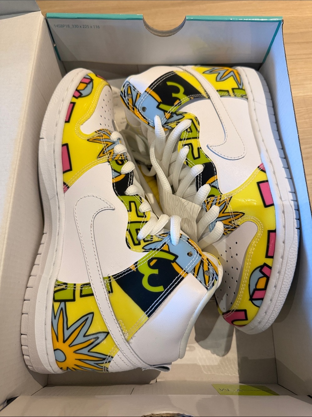Nike Men’s High Top Dunk High PRM DLS SB QS - de la soul - size 8